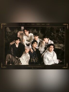 Official GOT7 “DYE” Poster (Rolled) | Version 5